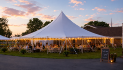 40x40 High Peak Pole Tent (1600 sqft)